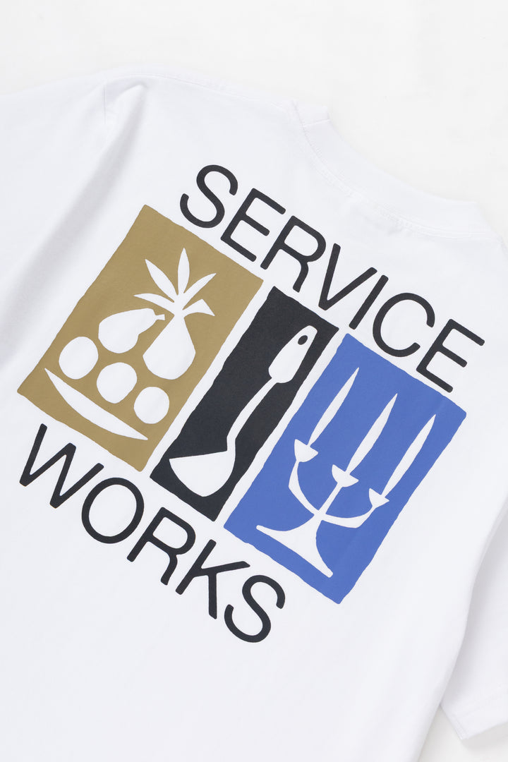 Service Works - Nourish Tee - White
