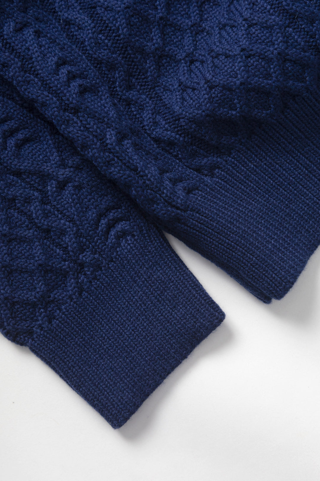 Okonkwo MFG - Cable Knit Sweater - Navy