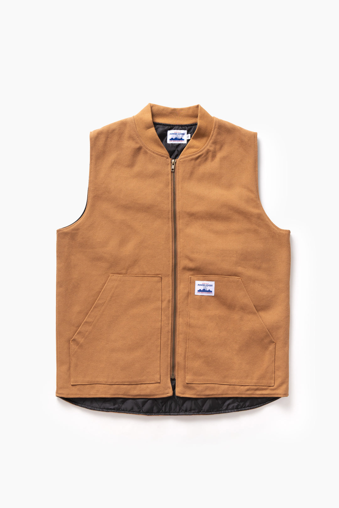 Power Goods - Canvas Work Vest - Brown