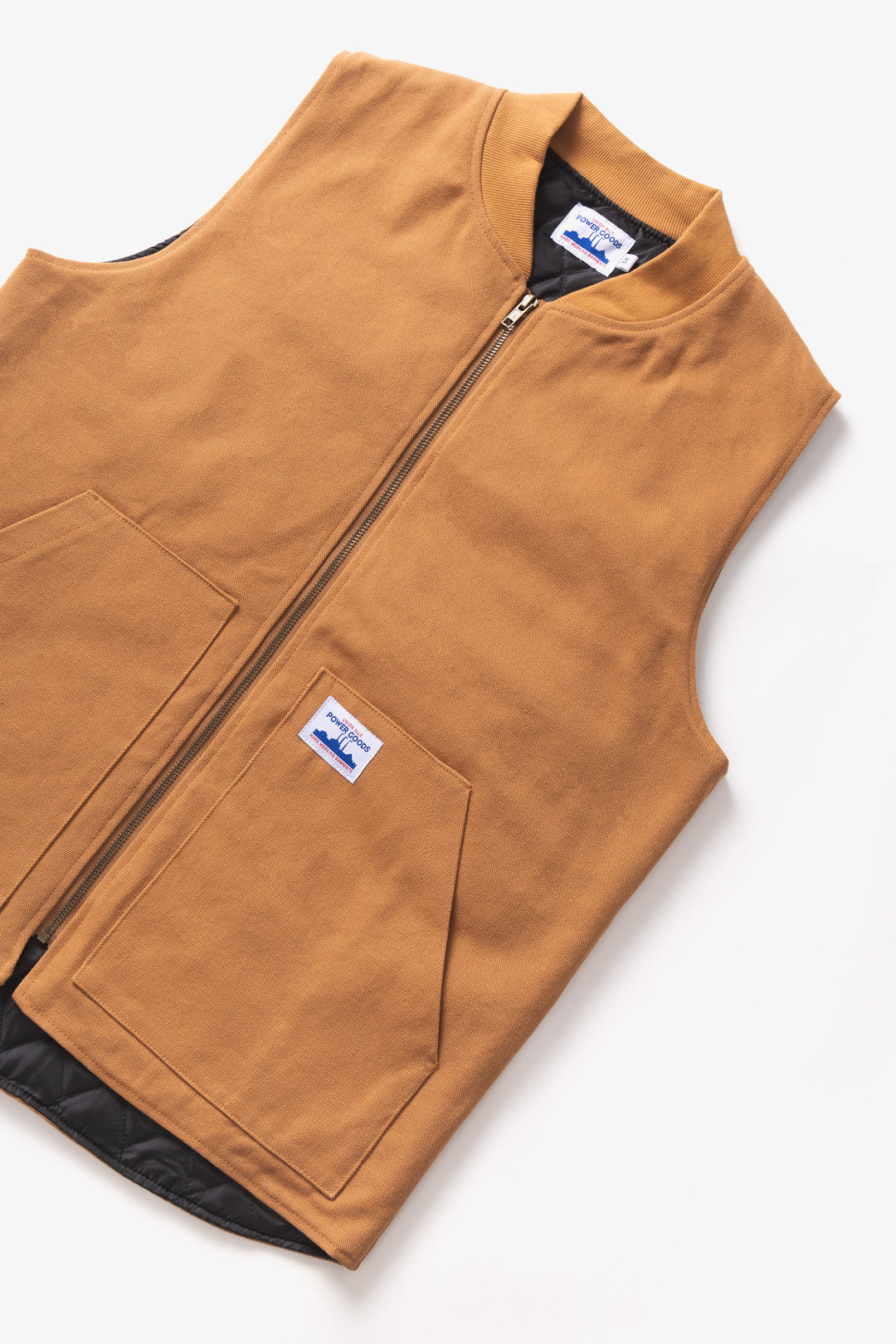 Power Goods - Canvas Work Vest - Brown