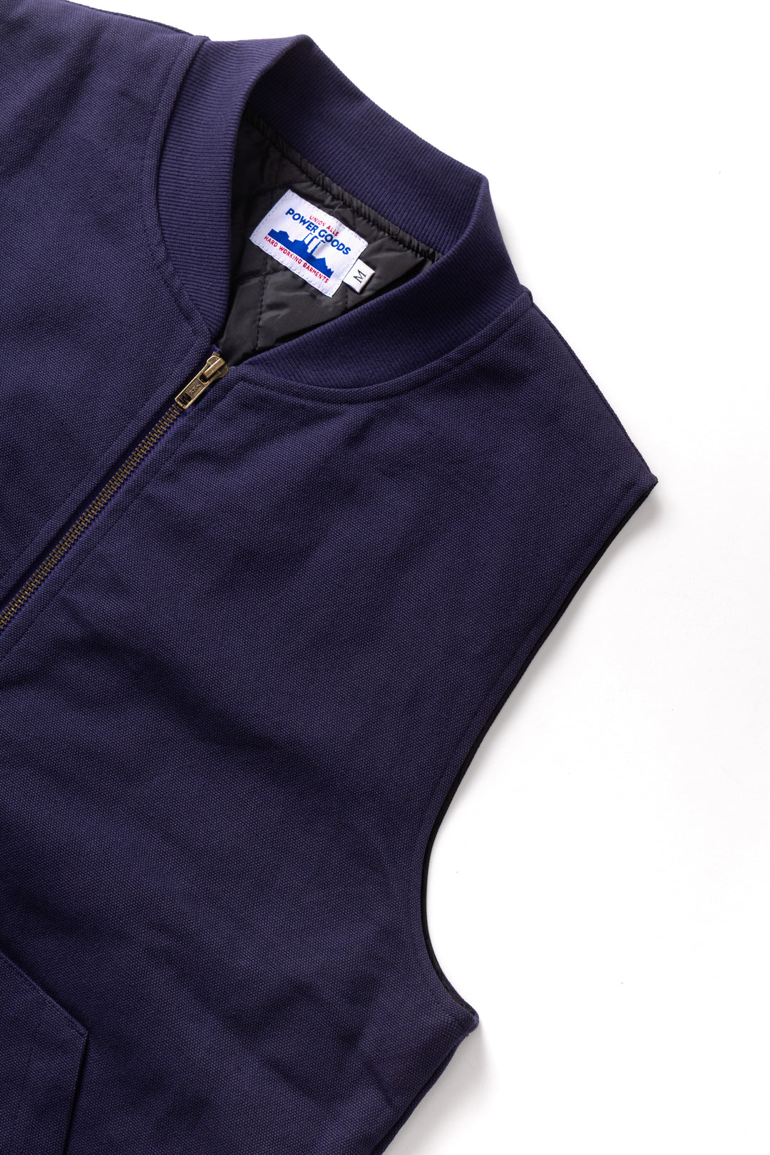 Power Goods - Canvas Work Vest - Navy Blue