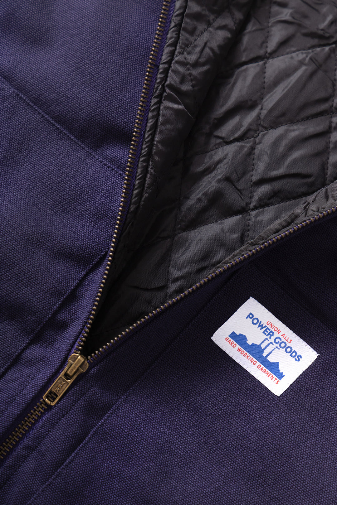 Power Goods - Canvas Work Vest - Navy Blue