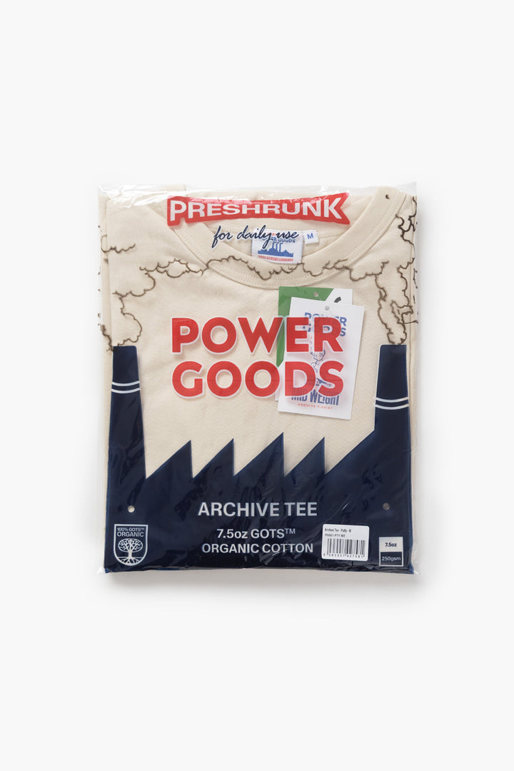 Power Goods - Archive T-Shirt Two Pack - Putty