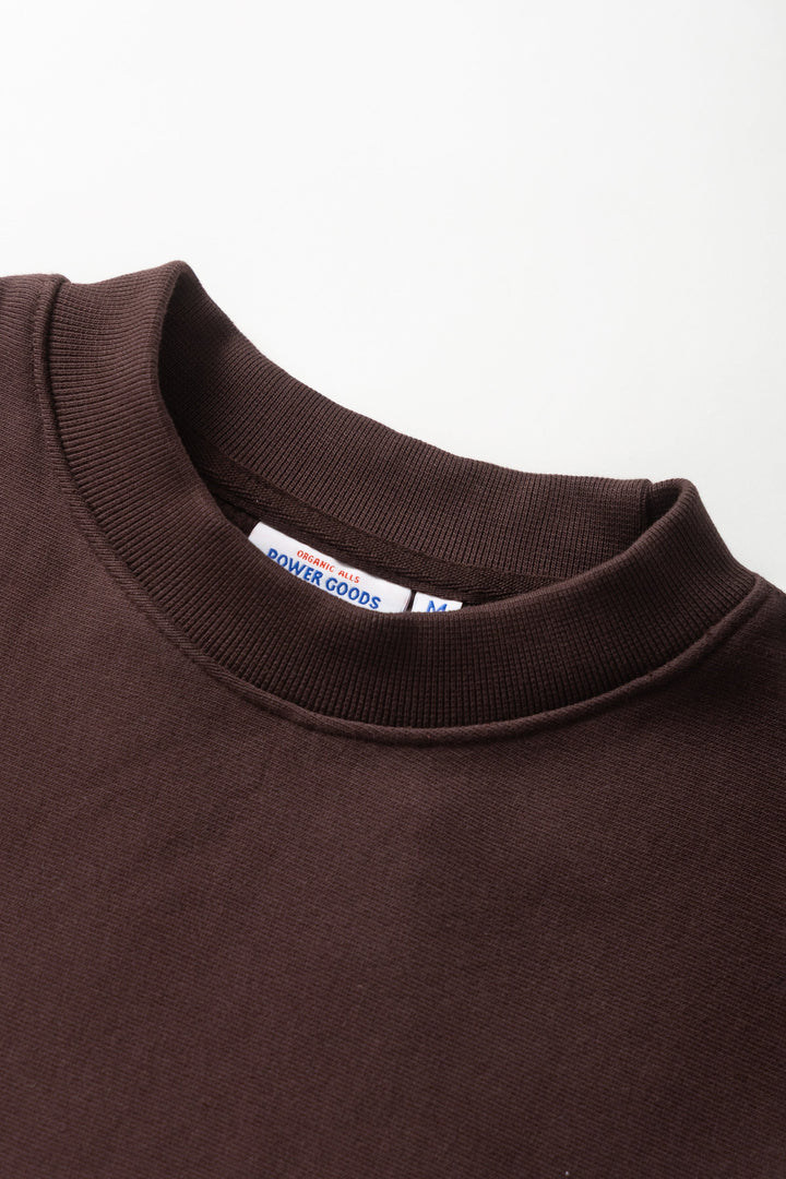 Power Goods - Super Weight Crewneck - Coffee