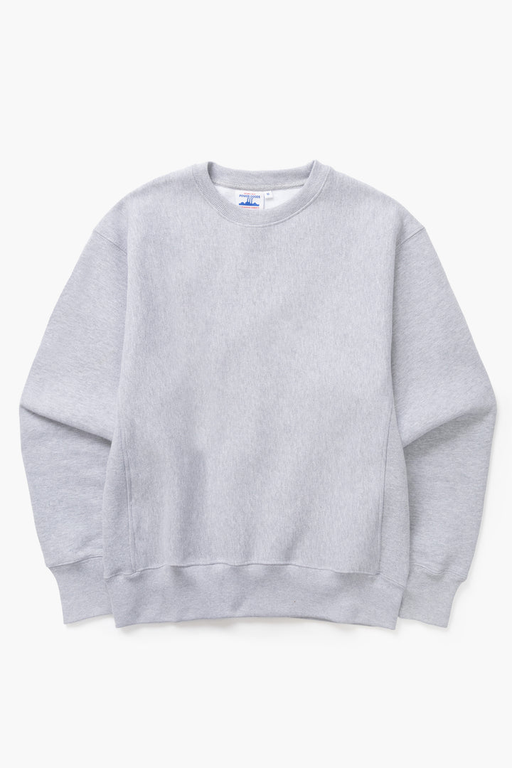 Power Goods - Super Weight Crewneck - Heather Grey