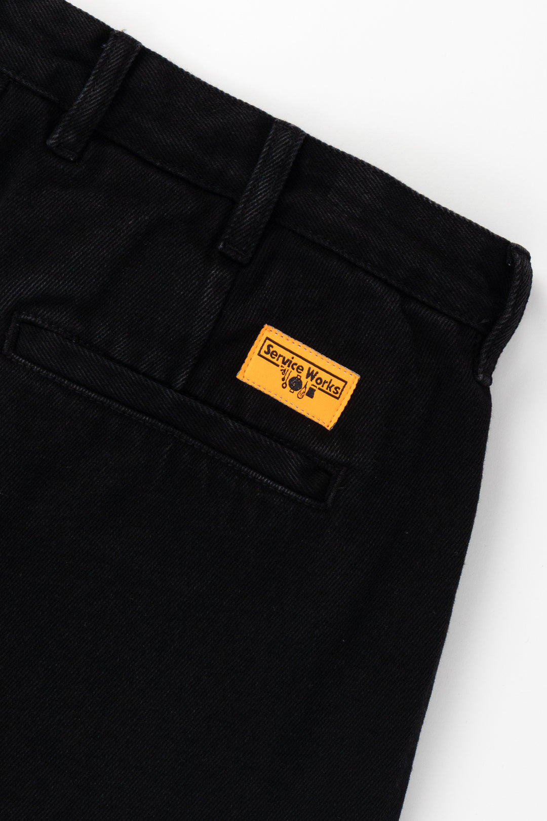 Service Works - Denim Part Timer Shorts - Black