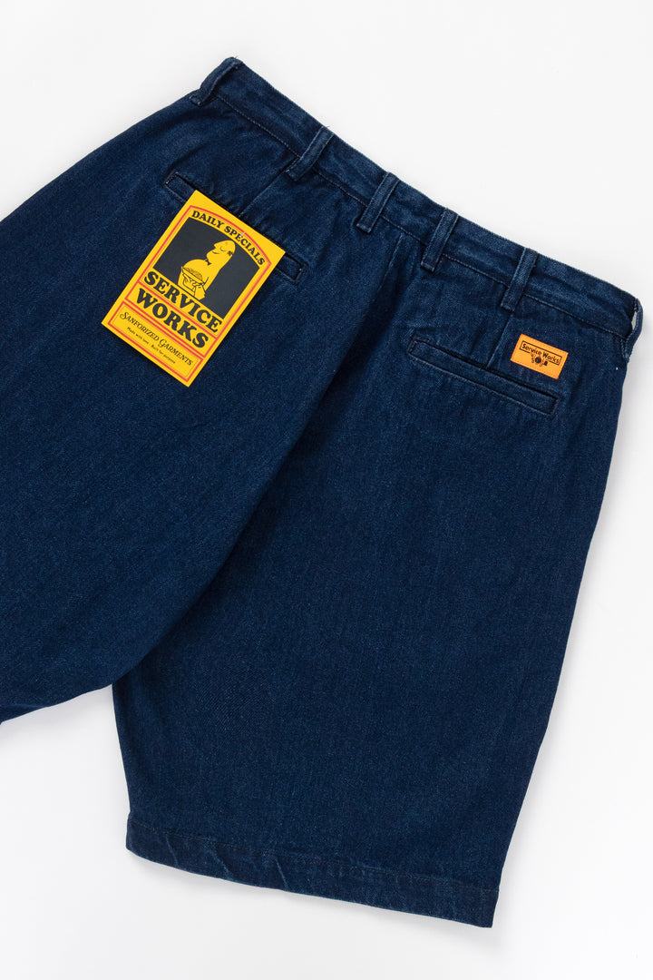 Service Works - Denim Part Timer Shorts - One Wash