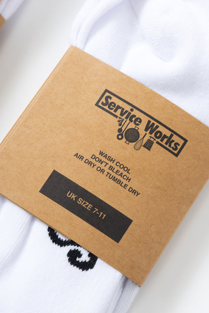 Service Works - White Socks Gift Pack