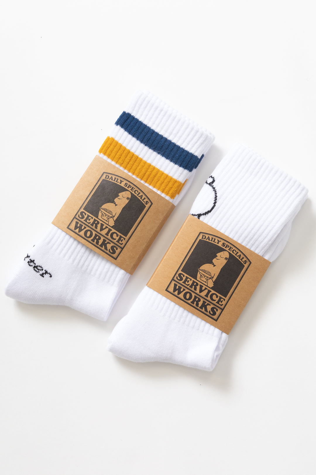 Service Works - White Socks Gift Pack