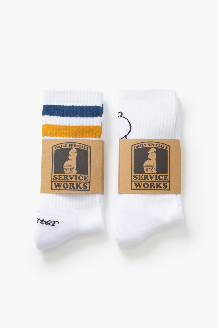 Service Works - White Socks Gift Pack
