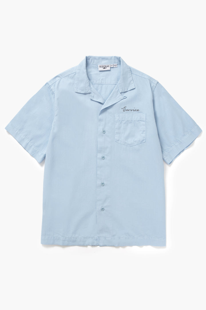 Service Works - Embroidered Resort Shirt - Powder