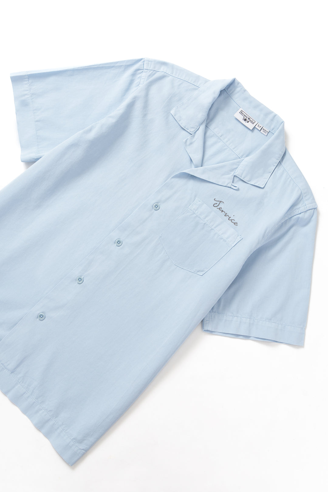 Service Works - Embroidered Resort Shirt - Powder