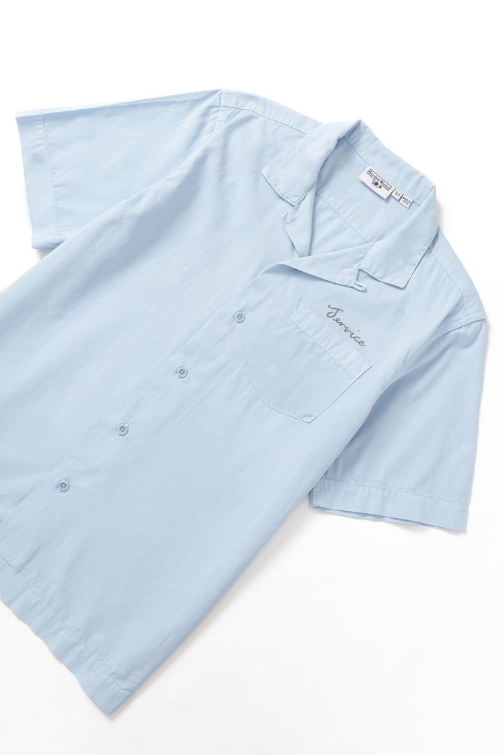 Service Works - Embroidered Resort Shirt - Powder
