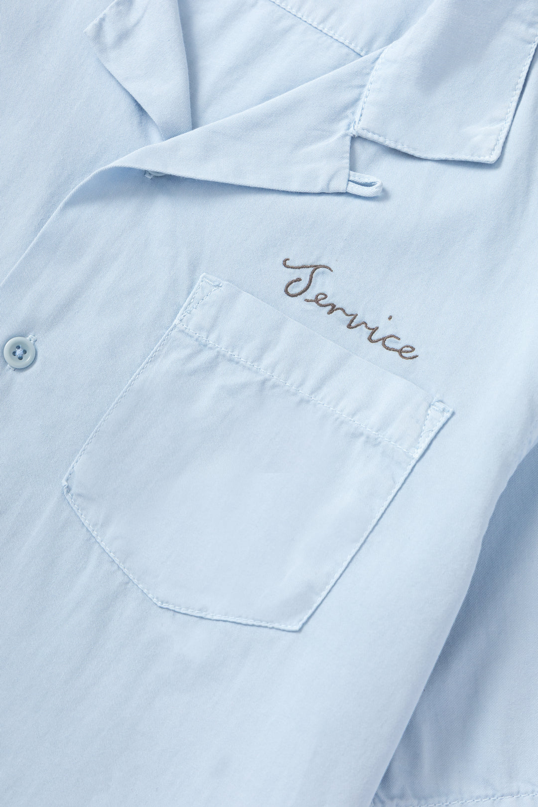 Service Works - Embroidered Resort Shirt - Powder