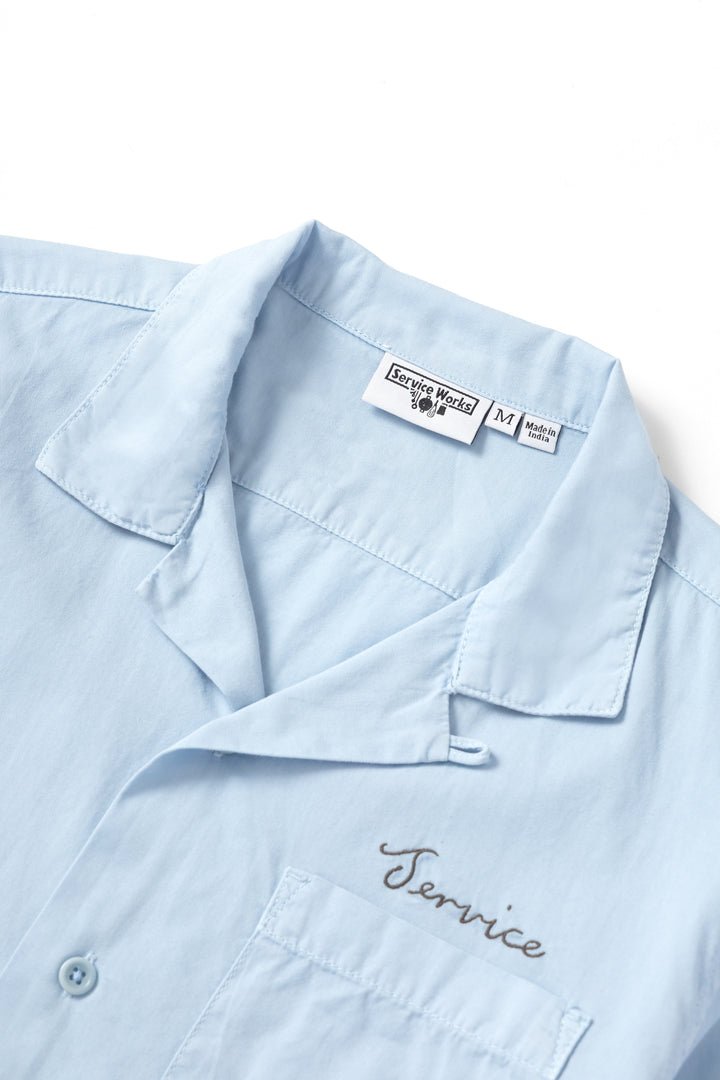 Service Works - Embroidered Resort Shirt - Powder