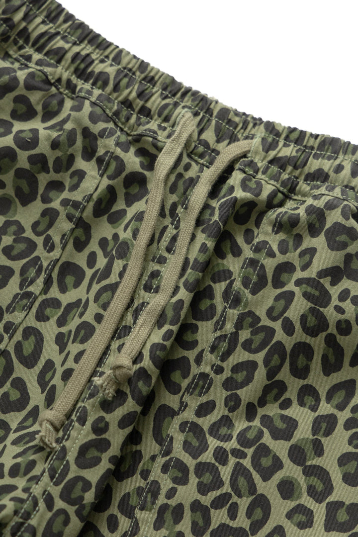 Service Works - Patterned Chef Pants - Green Leopard