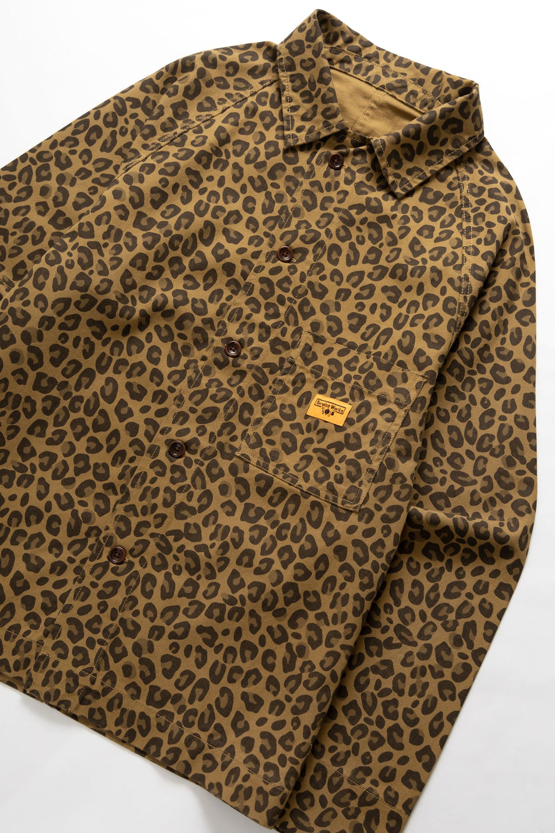 Service Works - Patterned Front Of House Jacket - Leopard