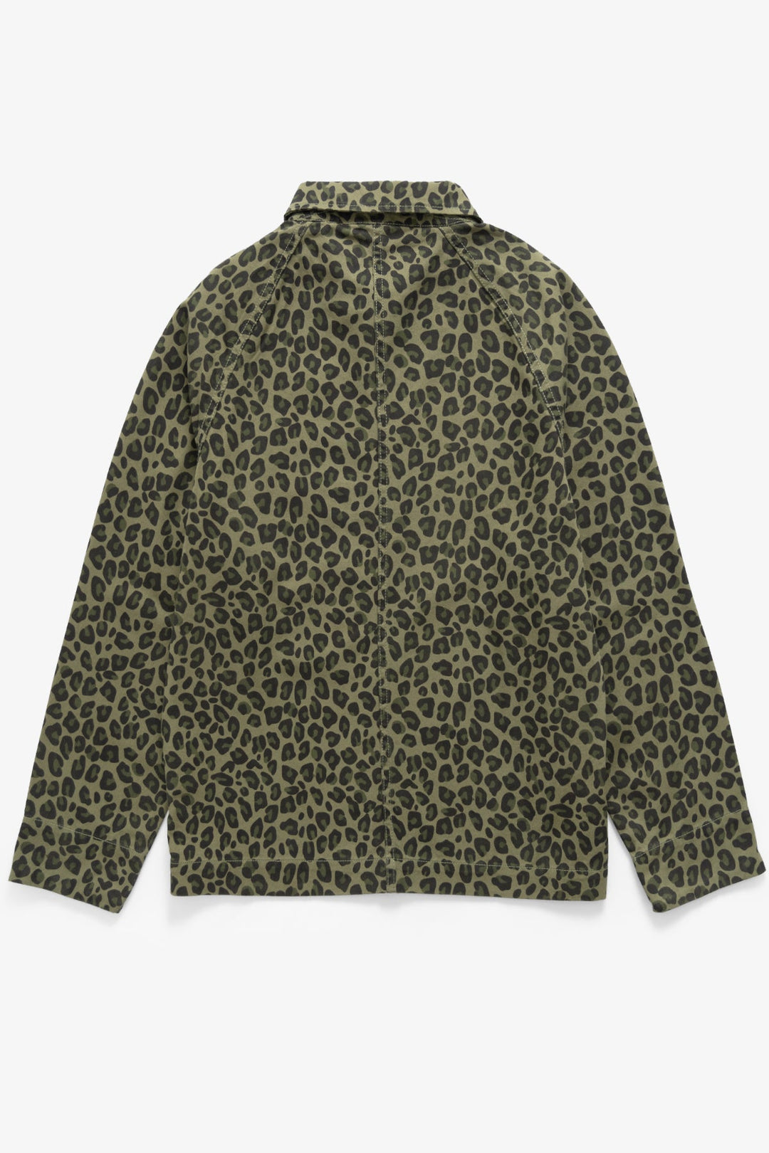 Service Works - Patterned Front Of House Jacket - Green Leopard