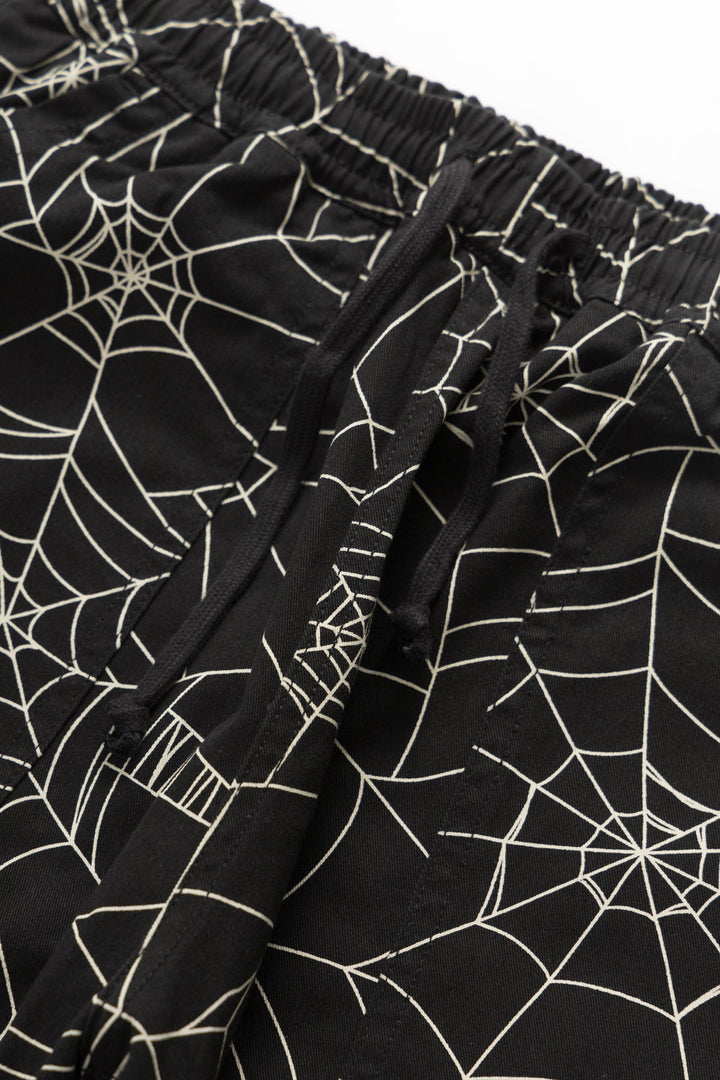 Service Works - Patterned Chef Pants - Black Web