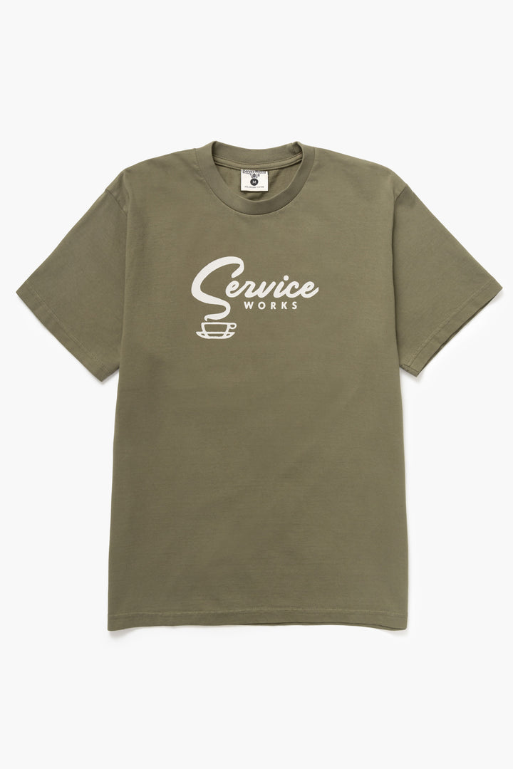 Service Works - Espresso Tee - Olive