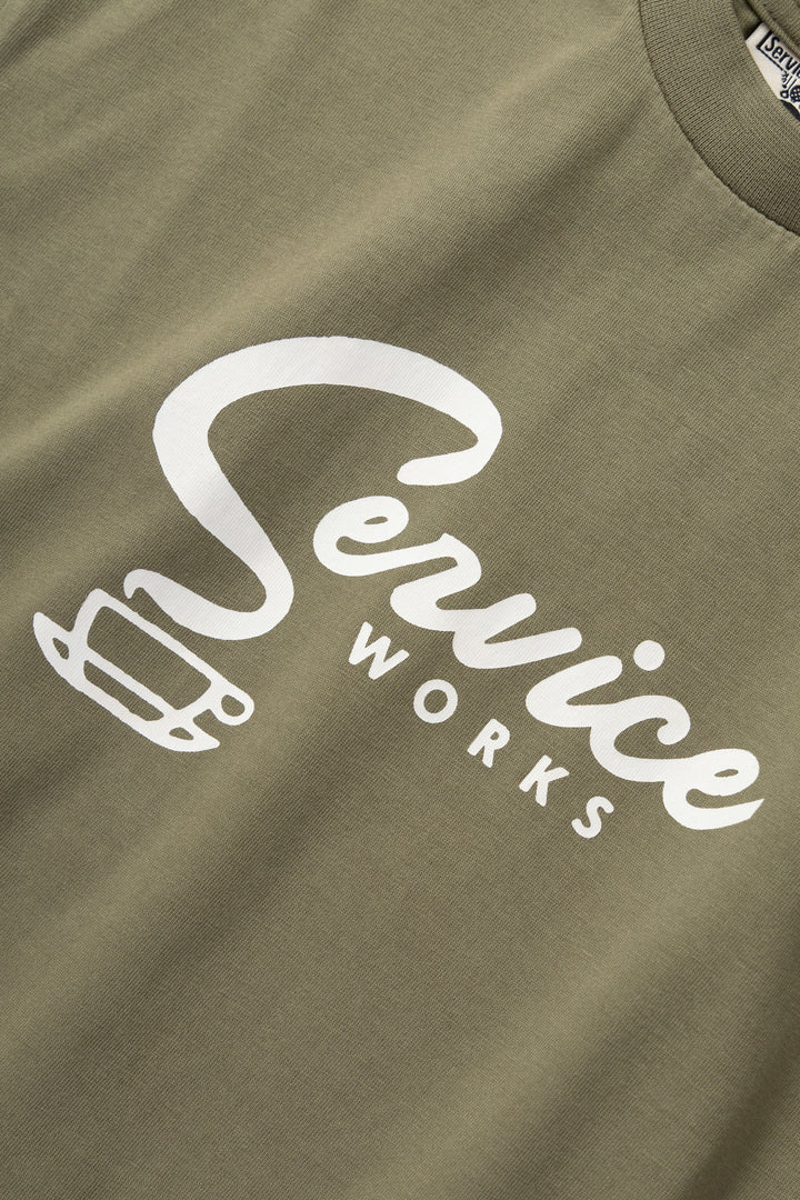 Service Works - Espresso Tee - Olive