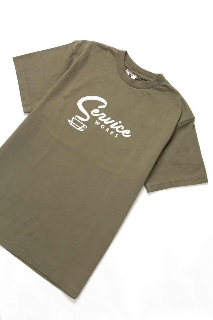 Service Works - Espresso Tee - Olive