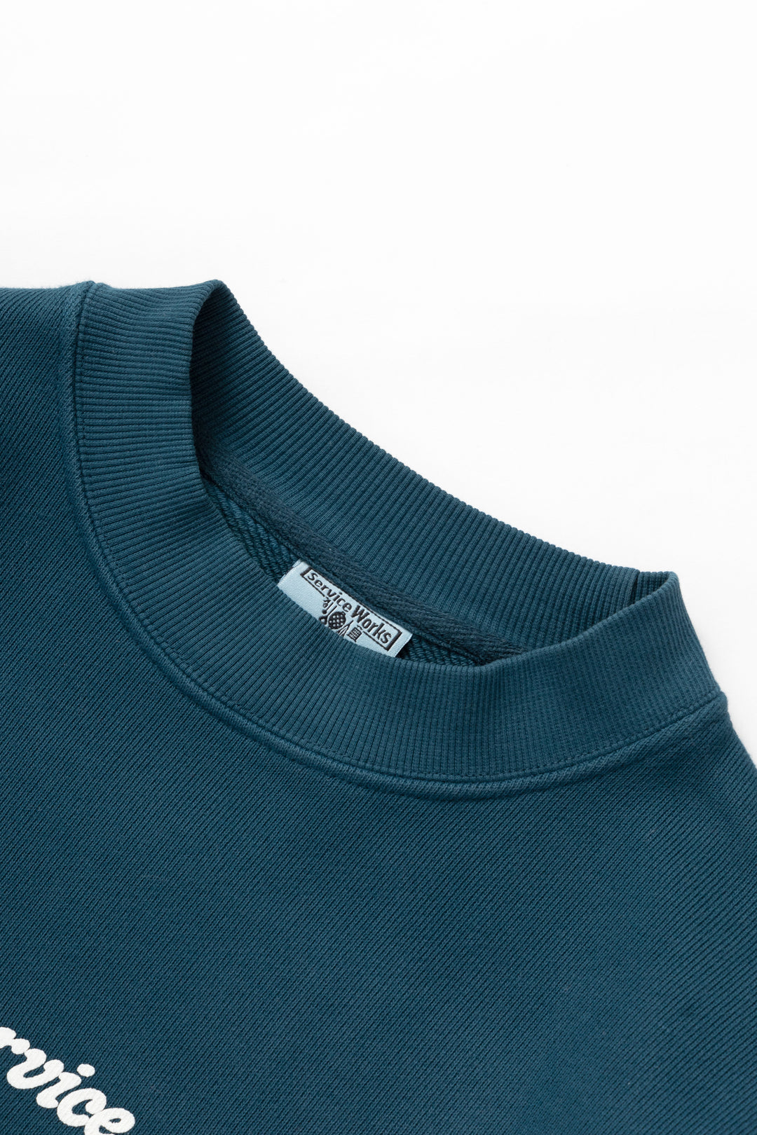 Service Works - Service Logo Crewneck - Ocean