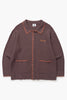 Service Works - Blanket Stitch Cardigan - Brown