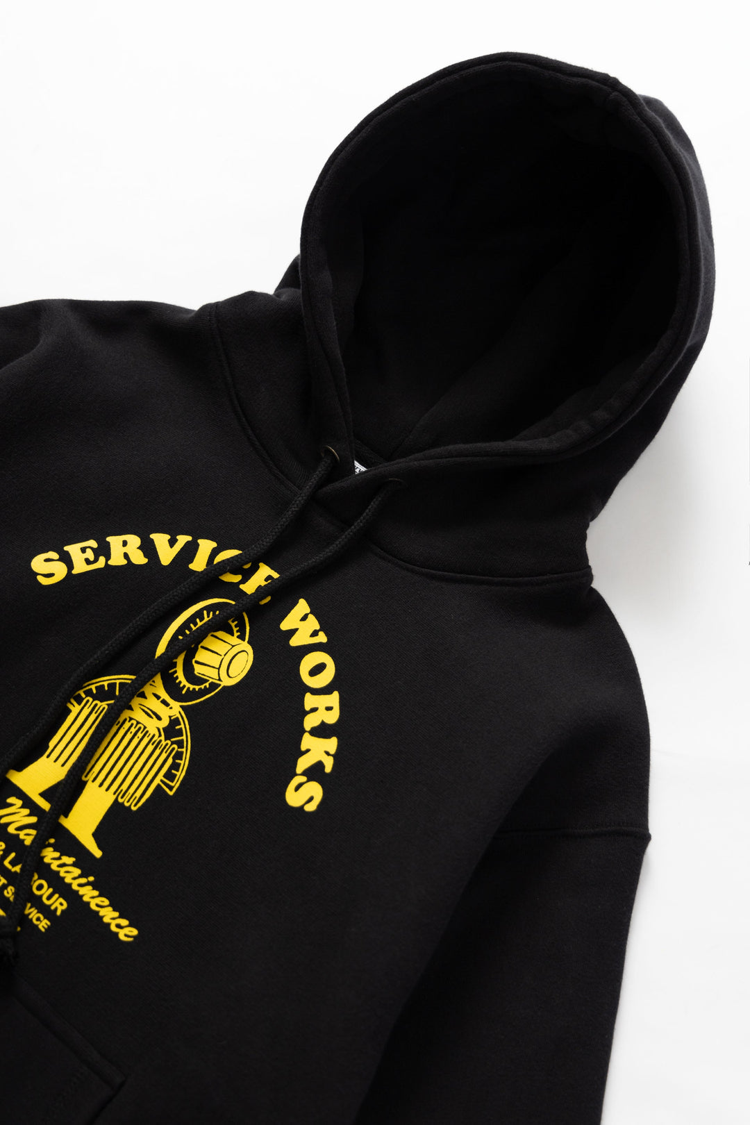 Service Works - Maintainence Hoodie - Black