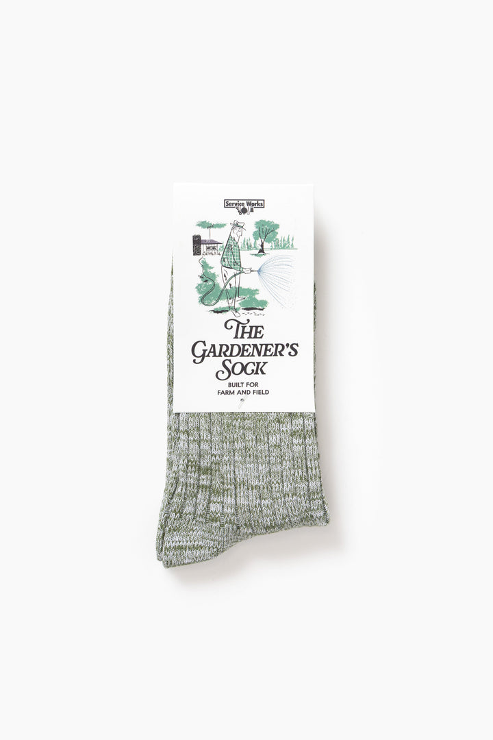 Service Works - The Gardener's Sock - Green