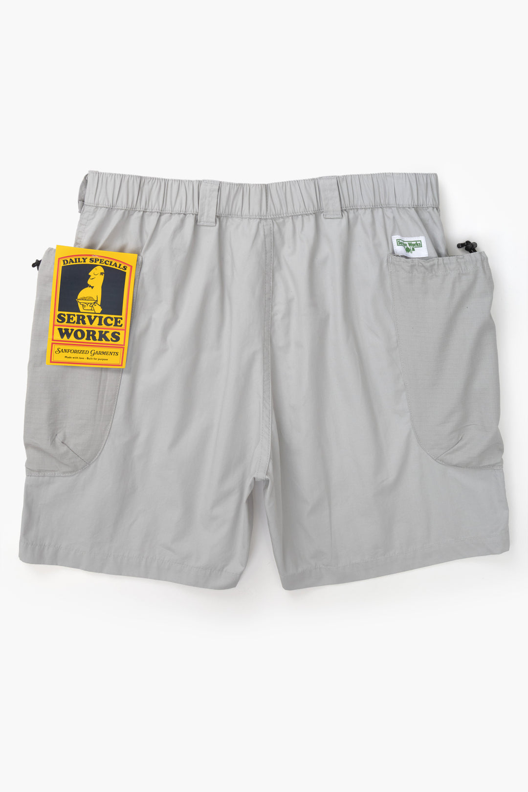 Service Works - Gardener Shorts - Silver