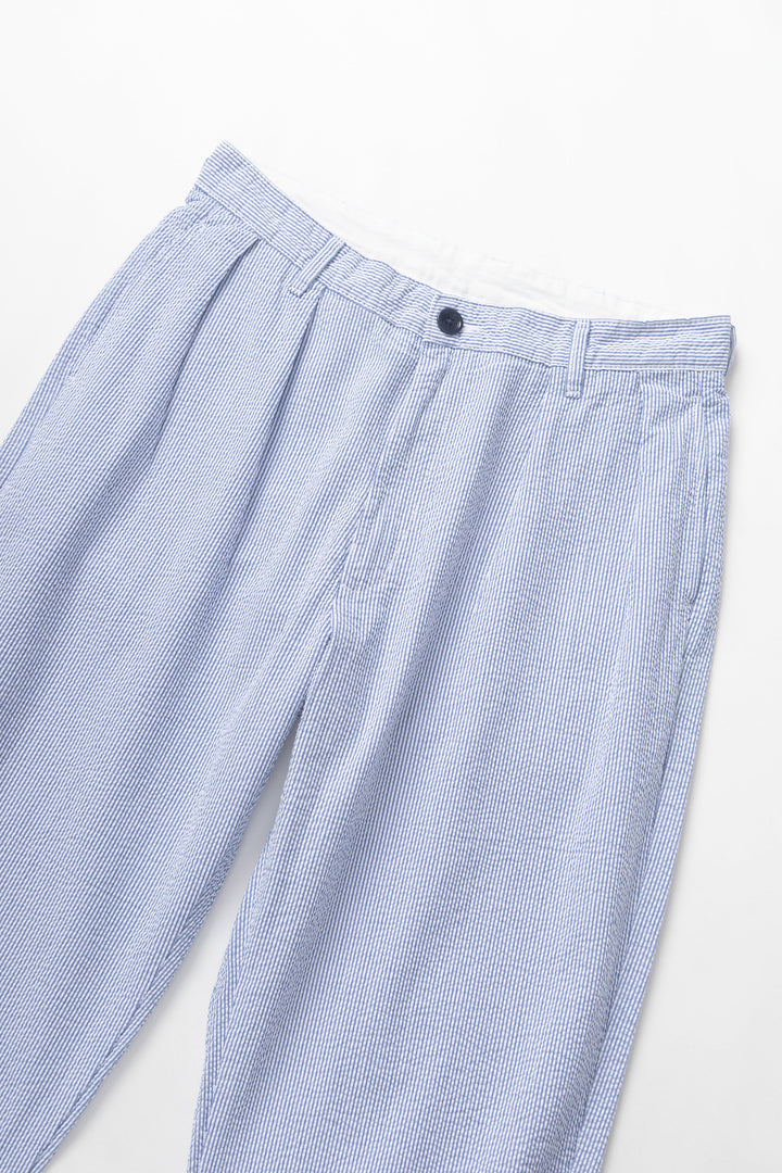 Service Works - Seersucker Part Timer Pant - Navy Stripe