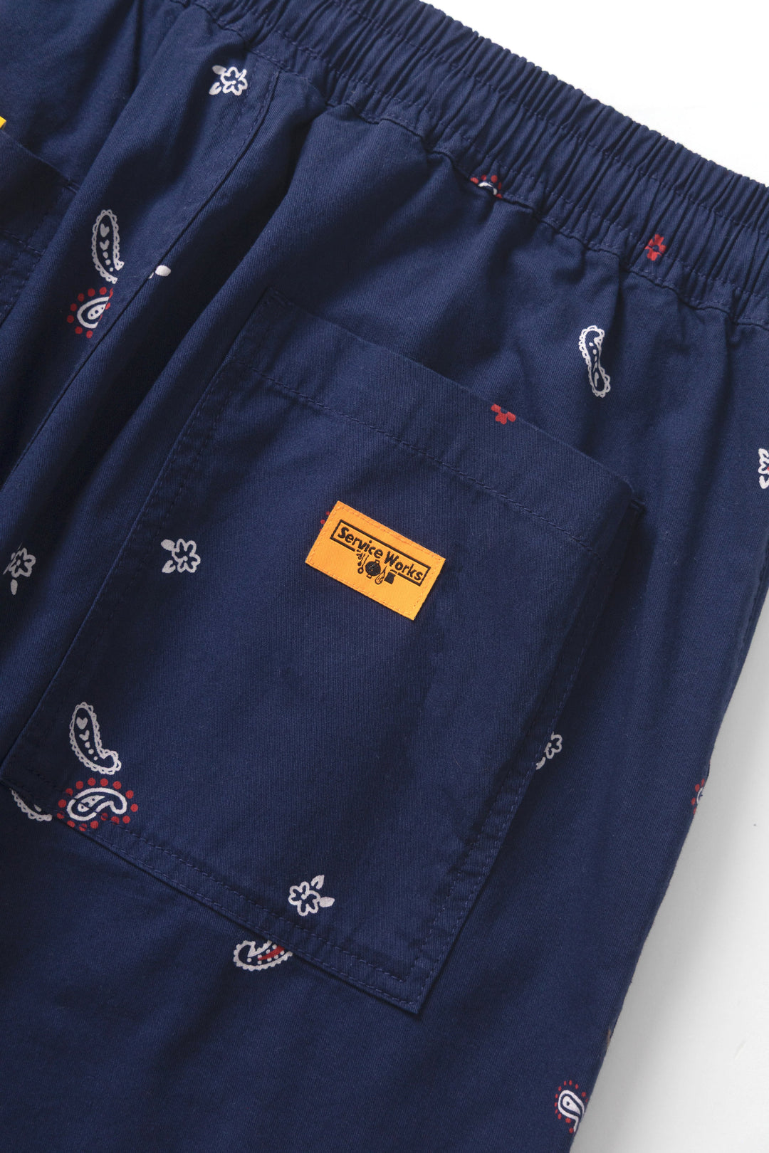 Service Works - Paisley Chef Pants - Royal