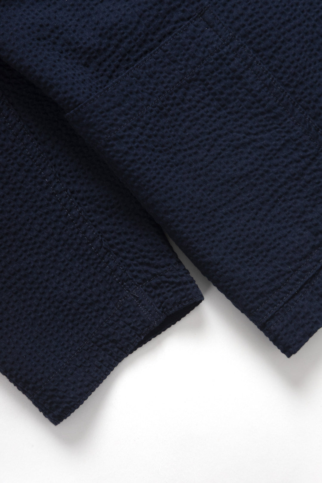 Service Works - Seersucker Server Suit Jacket - Dark Navy