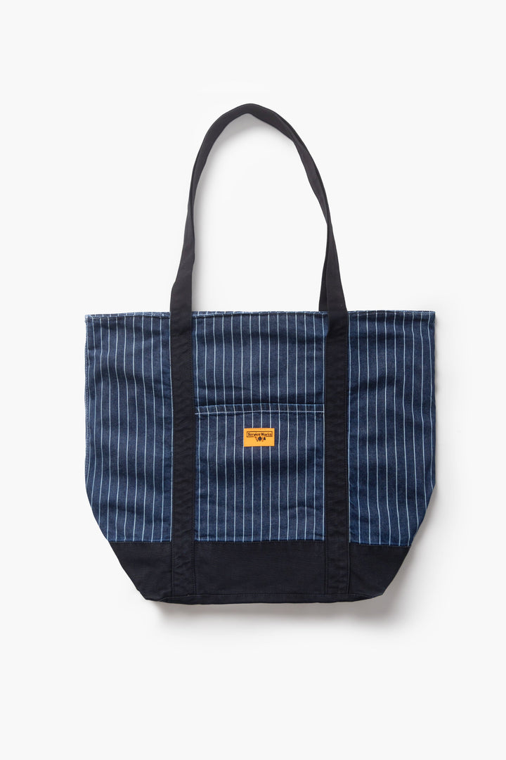 Service Works - Pinstripe Denim Tote - Indigo