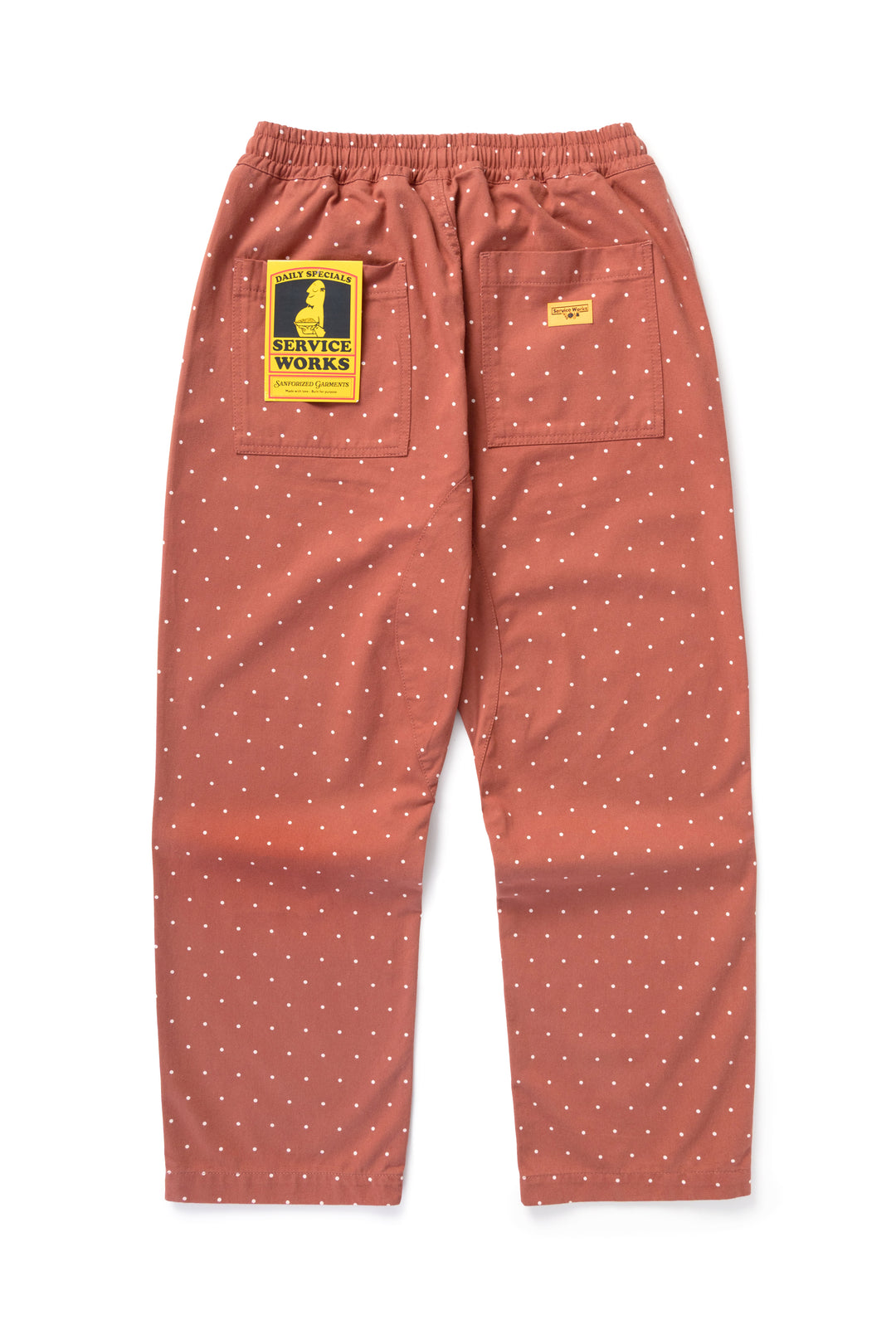 Service Works - Polka Dot Chef Pants - Clay
