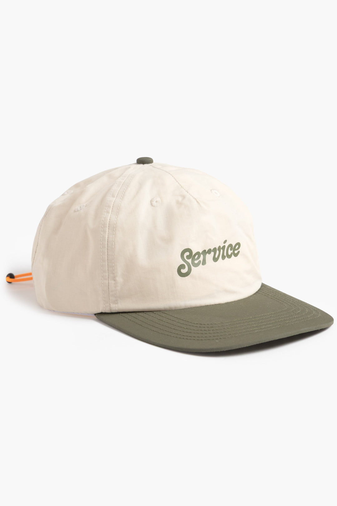 Service Works - Script Surf Cap - Off-White / Olive