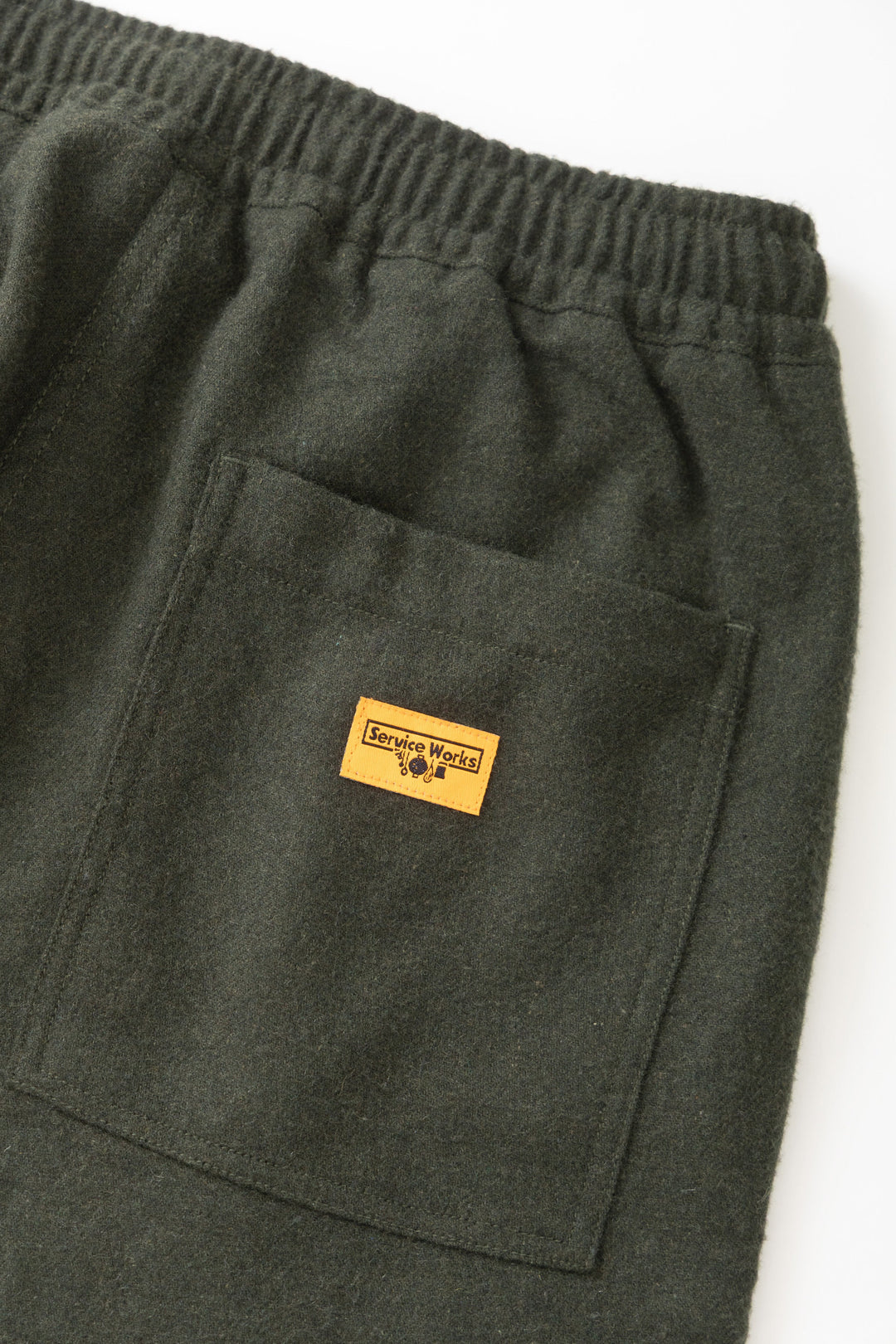 Service Works -  Flannel Chef Pants - Forest