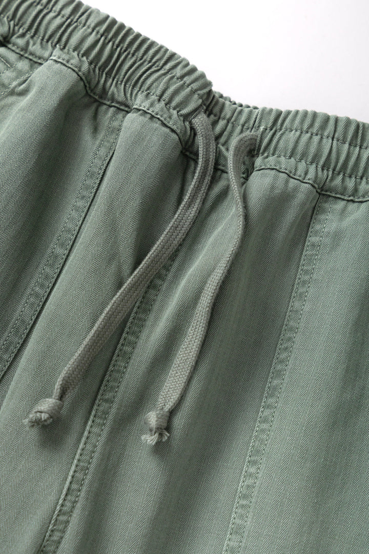 Service Works -  Pigment Herringbone Chef Pants - Olive