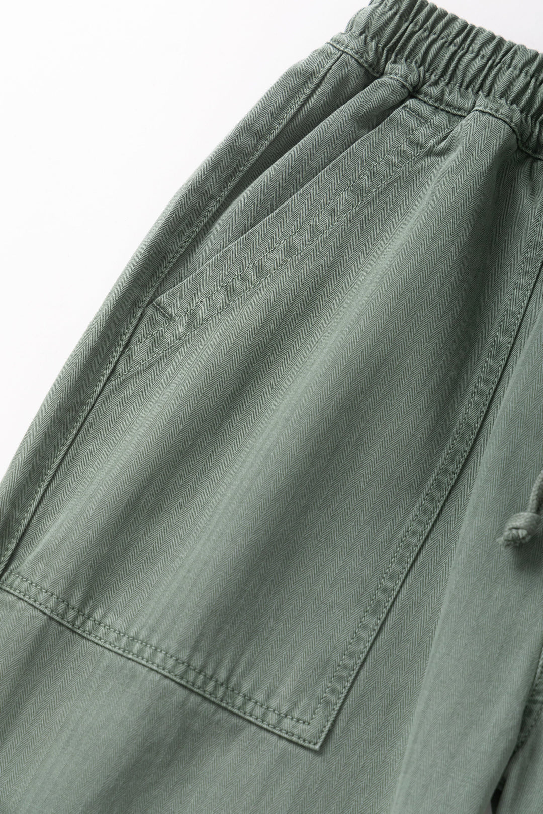 Service Works -  Pigment Herringbone Chef Pants - Olive