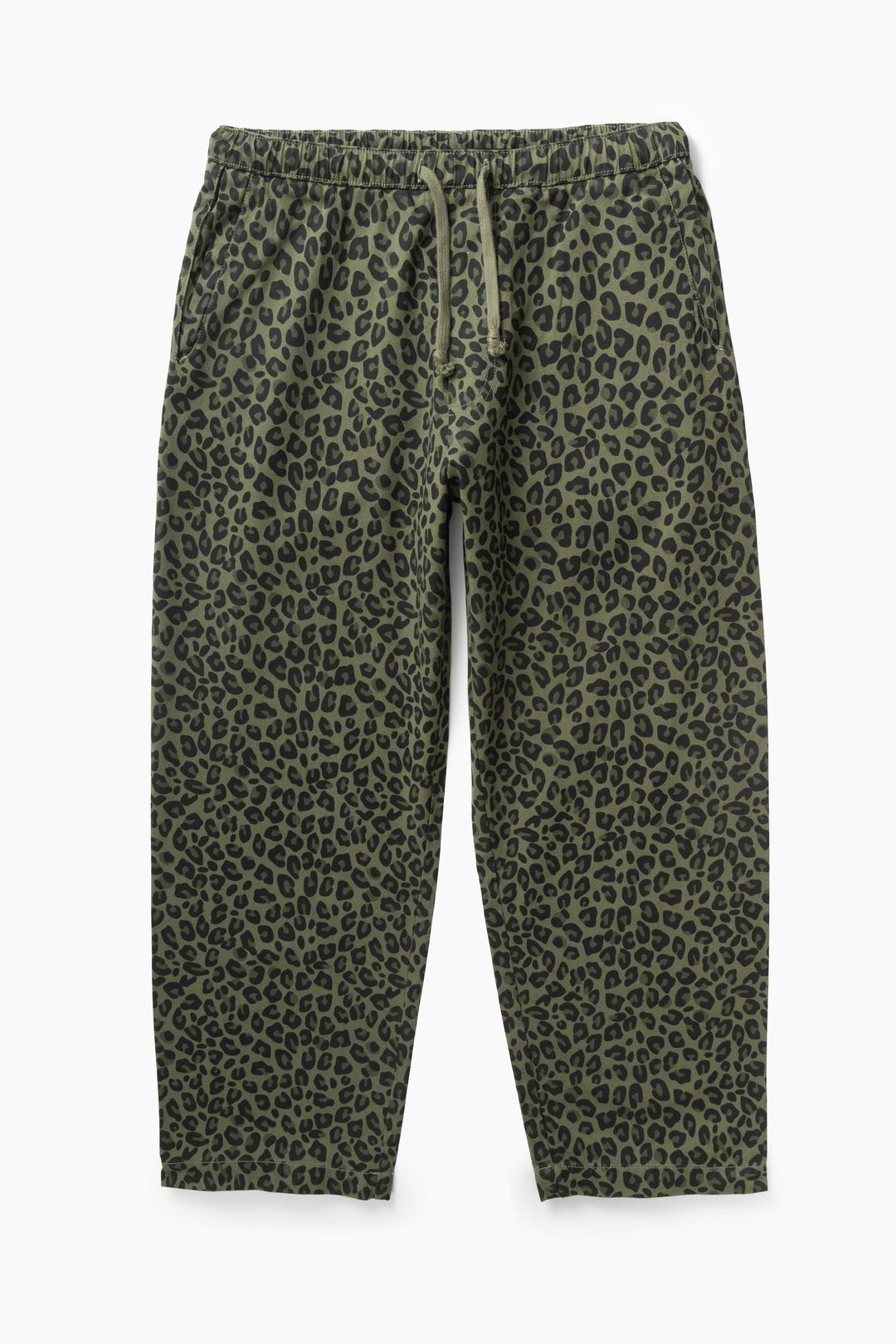 Service Works -  Patterned Easy Chef Pants - Green Leopard