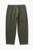 Service Works -  Patterned Easy Chef Pants - Green Leopard