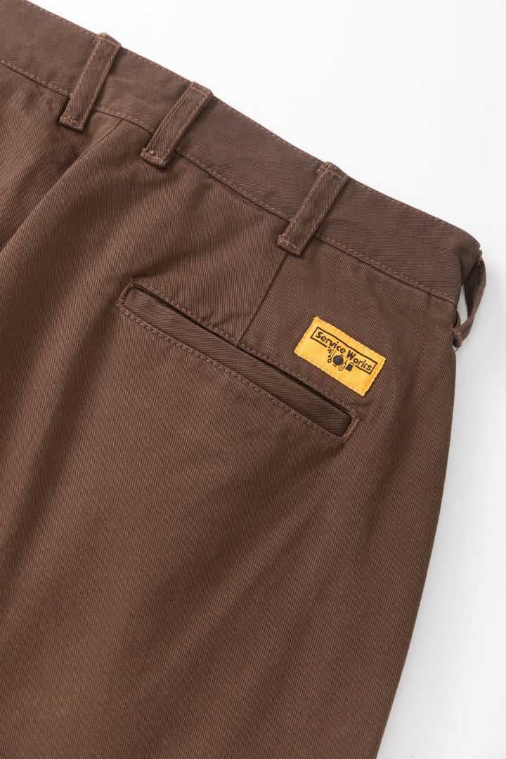 Service Works -  Twill Part Timer Pants - Brown