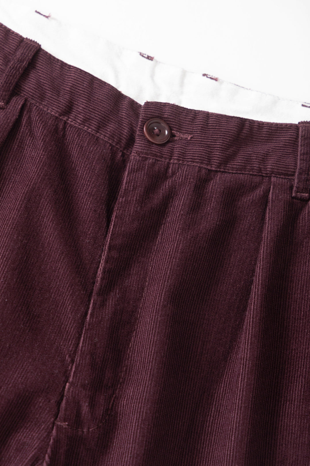 Service Works -  Fine Cord Part Timer Pants - Burgundy