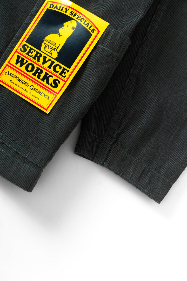 Service Works -  Fine Cord Server Suit Jacket - Jewel