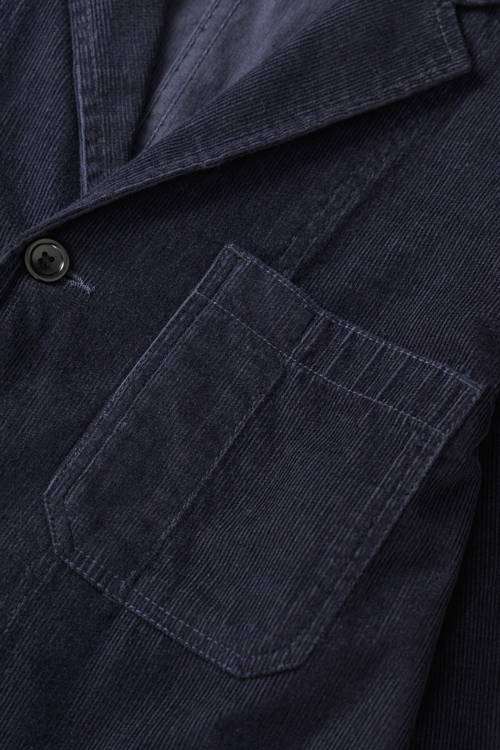 Service Works -  Fine Cord Server Suit Jacket - Dark Navy