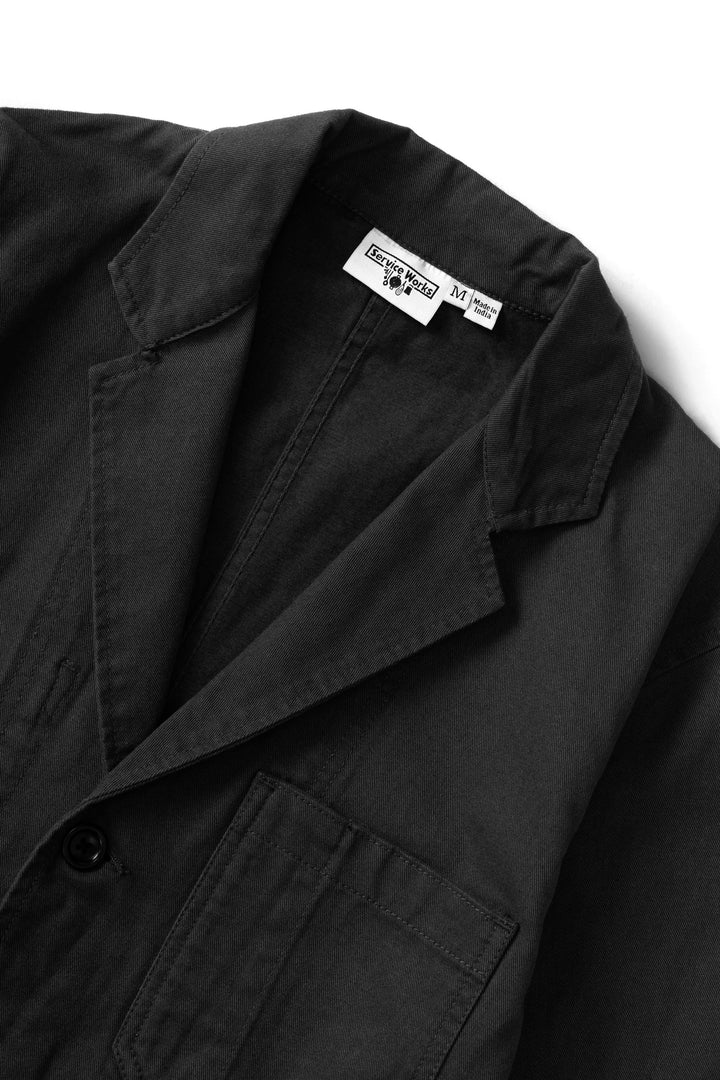 Service Works -  Twill Server Suit Jacket - Black