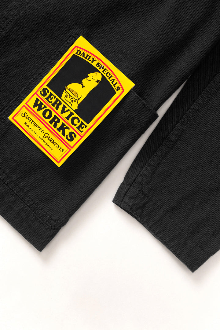 Service Works -  Twill Server Suit Jacket - Black