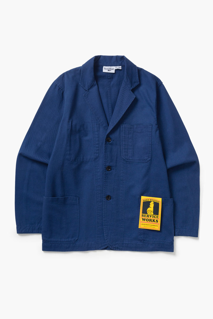 Service Works -  Twill Server Suit Jacket - Blue