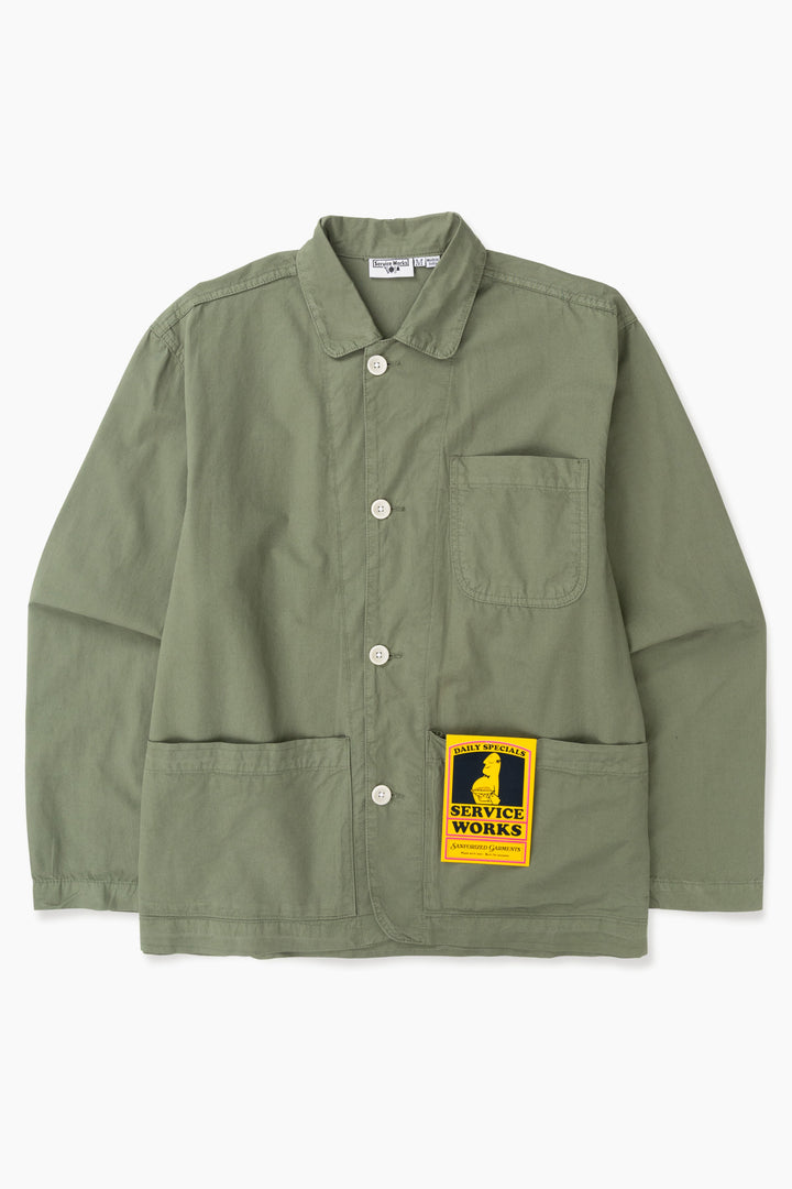 Service Works -  Tech Twill Easy Chef Shirt - Olive
